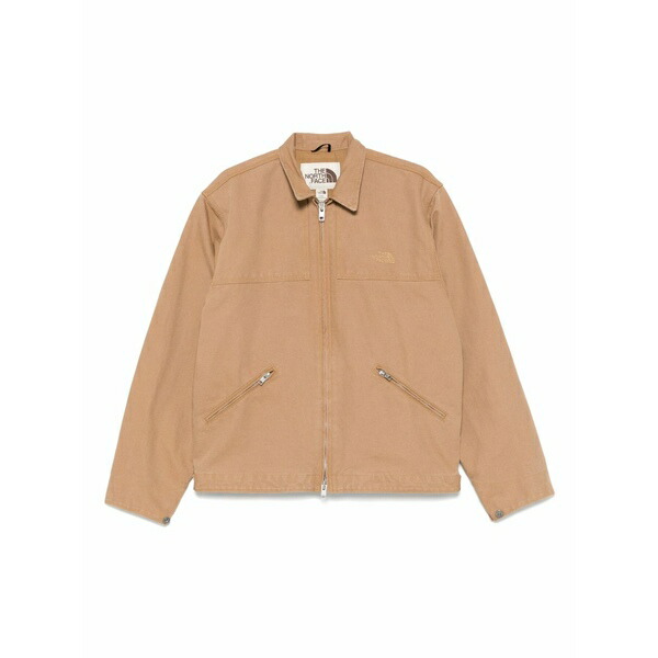 北の方人間の顔 メンズ 上衣＆上衣 アウター Canvas jacket Neutrals