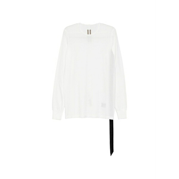 リックオウエンス メンズ ティーシャツ トップス Long-sleeve t-shirt White