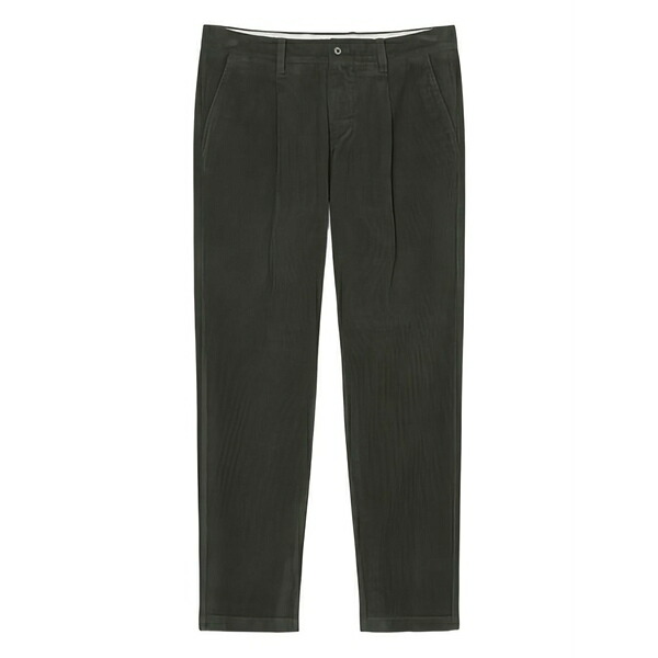 マルコポーロ メンズ 心地よいズボン下 ボトムス Pleated corduroy trousers Grey