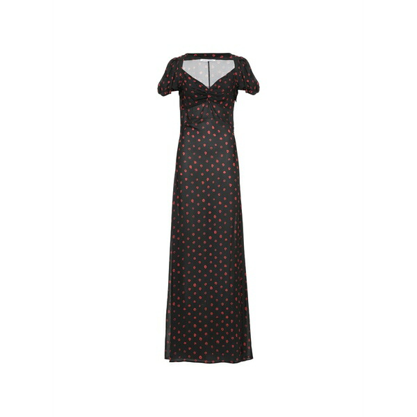 マル デ マルガリタス レディース 衣裳 トップス Benedetta floral-print twist-detail maxi dress Black