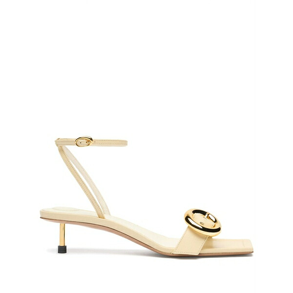 ジャクエムス レディース サンダル シューズ Les regalo leather sandals Neutrals