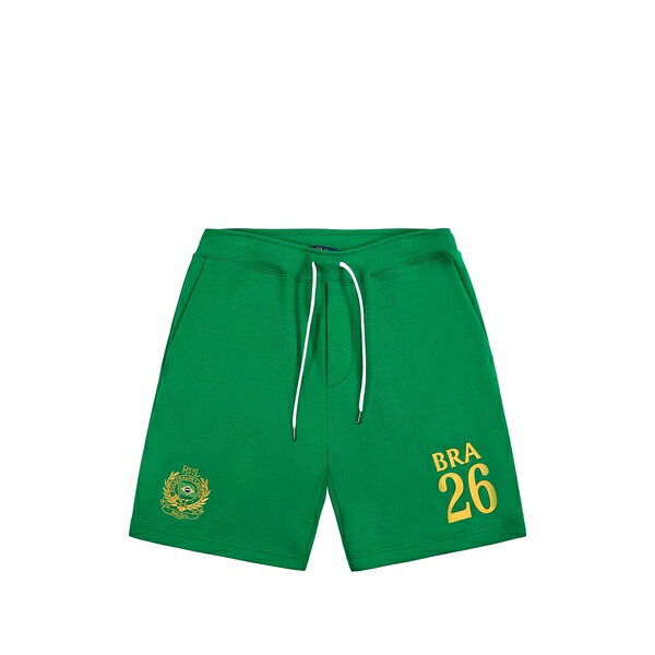 ラルフローレン メンズ カジュアルパンツ ボトムス Brazil double-knit shorts Green｜asty