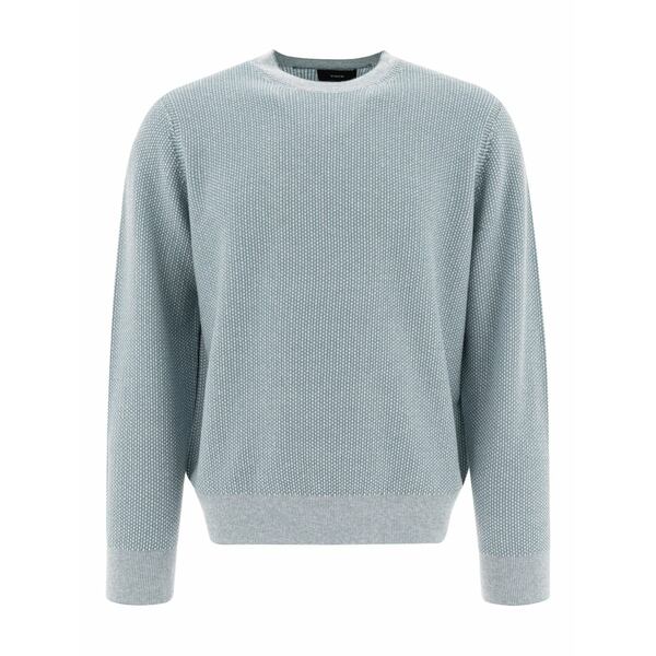 ヴィンス メンズ 編み物\u0026プルオーバー アウター Crew-neck sweater Blue