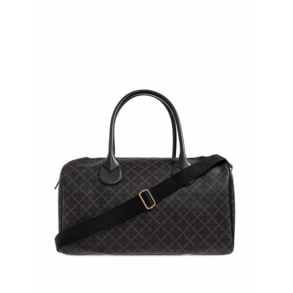 バイマレンバーガー レディース トートバッグ 御徒面子 Geometric-pattern tote bag Brown