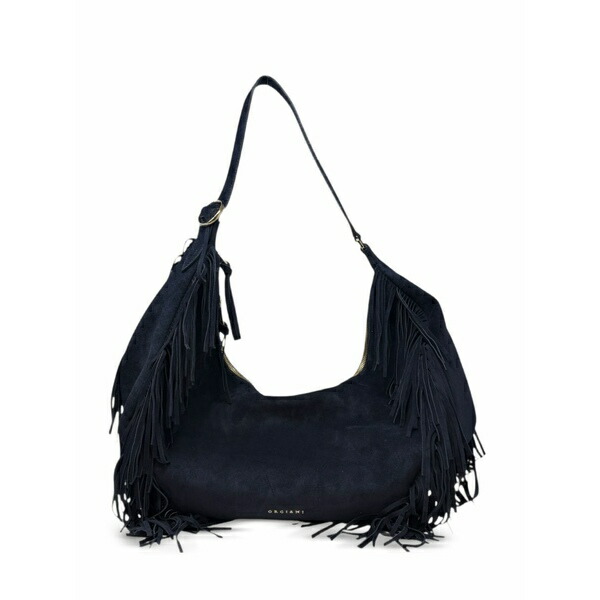 オルチアーニ レディース ショルダーバッグ 御徒面子 Fringed Blue