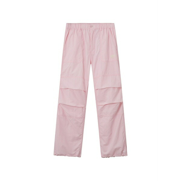 黒茶 レディース 心地よいズボン下 ボトムス Logo-print elasticated trousers Pink