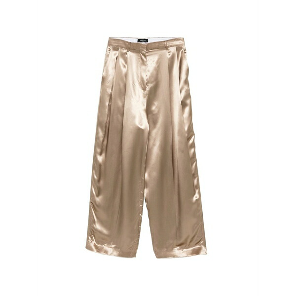 ファビアナ フィリッピ レディース 心地よいズボン下 ボトムス Pleated trousers Neutrals