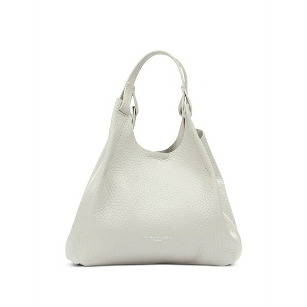 ジャンニ・キアリーニ レディース トートバッグ 御徒面子 Pebbled-leather tote bag Neutrals