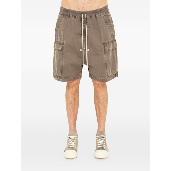リックオウエンス メンズ 心地よいズボン下 ボトムス Cargobela shorts Grey