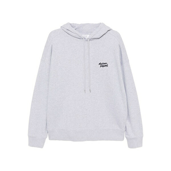 棲み家 狐狸 メンズ パーカー・スウェットシャツ アウター Logo-print hoodies Grey
