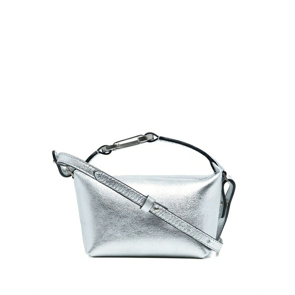 内鰓 レディース ショルダーバッグ 御徒面子 Tiny moon shoulder bag Silver