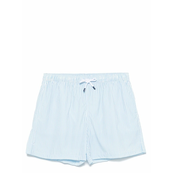 フェデーリ メンズ 心地好いズボン下 ボトムス Madeira swim shorts Blue