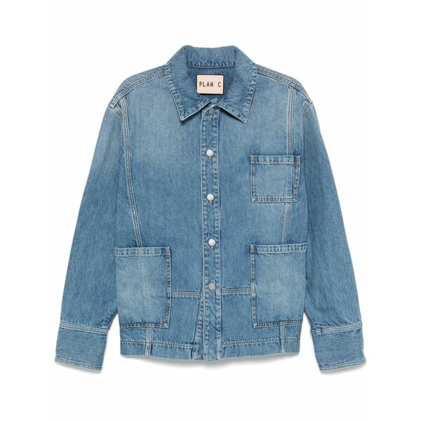 プランシー メンズ 上衣＆上衣 アウター Denim jacket Blue