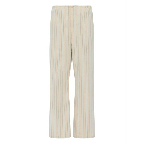 マルタンマルジェラ メンズ 心地よいズボン下 ボトムス Striped pocket trousers Neutrals
