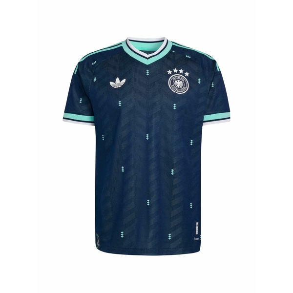 アディダス メンズ ティーシャツ トップス Germany 26 away authentic jersey Blue