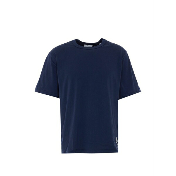 エヌエヌ77 メンズ ティーシャツ トップス Jett graphic-print t-shirt Blue