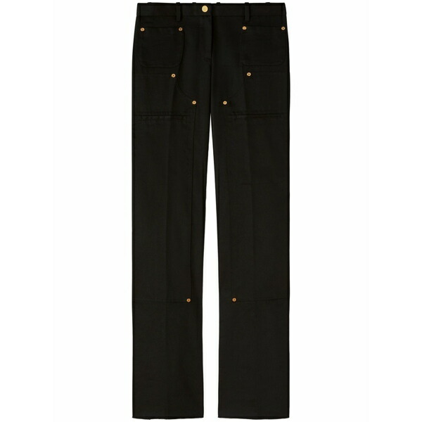 パーム・エンジェルス レディース 心地好いズボン下 ボトムス Straight-leg cargo trousers Black