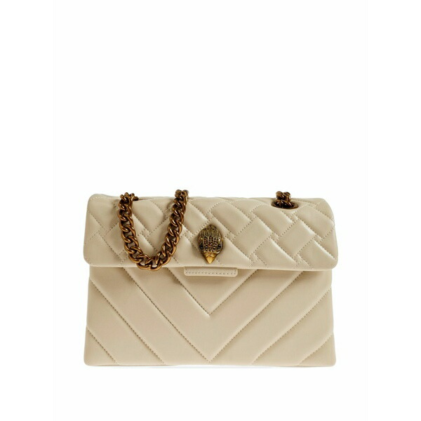 カートジェイガーロンドン レディース ショルダーバッグ 御徒面子 Kensington quilted leather shoulder bag Neutrals