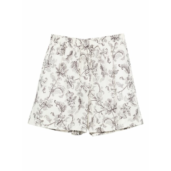 ゴールデングース レディース 心地よいズボン下 ボトムス Floral-print shorts Neutrals