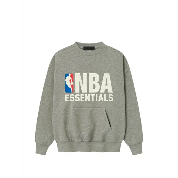 エフオージーエッセンシャルズ メンズ パーカー・スウェットシャツ アウター X nba sport sweatshirt Grey