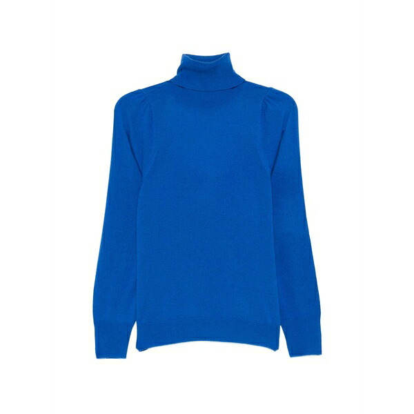 ピンコ レディース 編み物\u0026プルオーバー アウター Bensi roll-neck sweater Blue