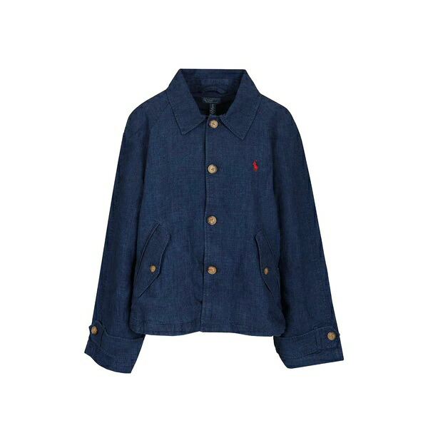 ラルフローレン レディース 上衣＆上衣 アウター Raglan-sleeve denim jacket Blue