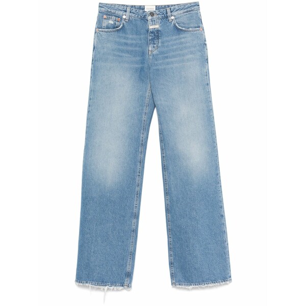 クローズド レディース ジーンズズボン下 ボトムス Logo-patch jeans Blue