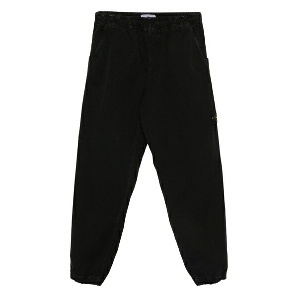 ストーンアイランド メンズ 心地好いズボン下 ボトムス Logo-patch track pants  Black