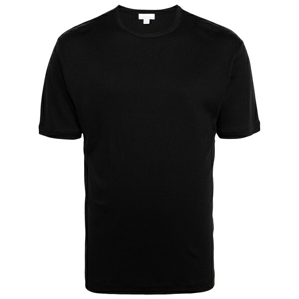 サンスペル メンズ ティーシャツ トップス Crew-neck cotton t-shirt Black