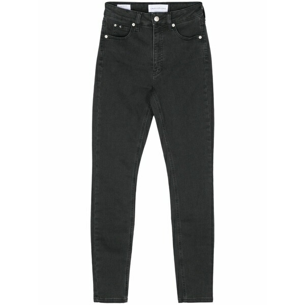 カルバンクライン レディース ジーンズズボン下 ボトムス High-rise skinny jeans Black