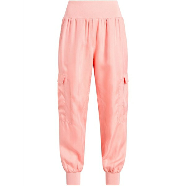 サンクアセプト レディース 心地よいズボン下 ボトムス Giles cargo trousers Pink