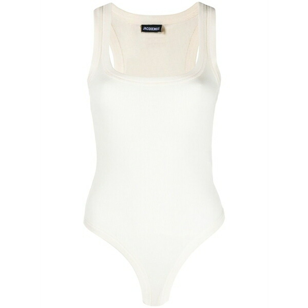 ジャクエムス レディース プルオーバー トップス Gros grain bodysuit Neutrals