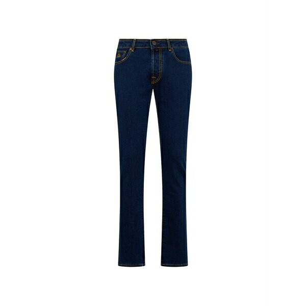 ムーレー メンズ ジーンズズボン下 ボトムス Five-pockets jeans Blue