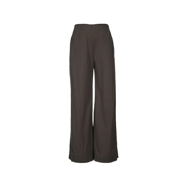 ハリスワーフロンドン レディース 心地よいズボン下 ボトムス Flared trousers Brown