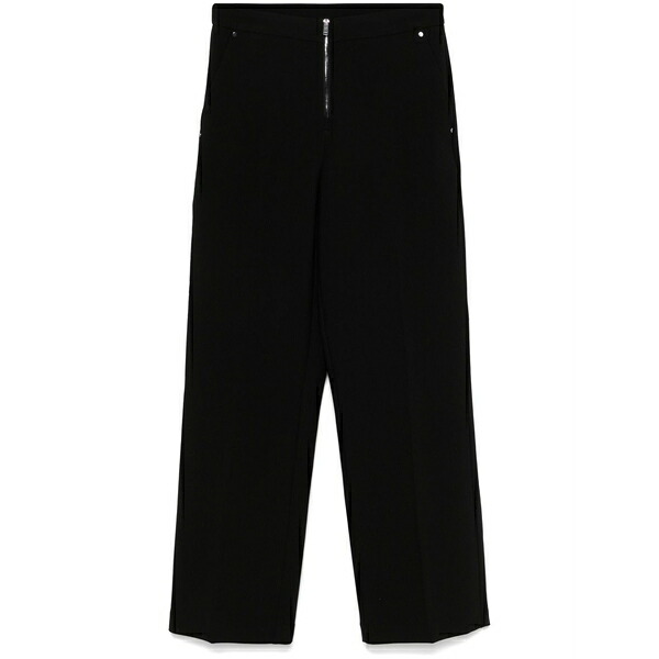 ダナ キャラン ニューヨーク州 レディース 心地よいズボン下 ボトムス Wide-leg trousers Black