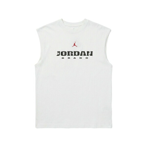 ナイキ メンズ ティーシャツ トップス Jordan logo-print tank top White