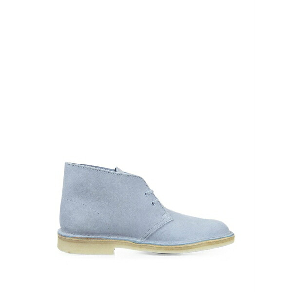 クラークス メンズ ブーツ シューズ Desert lace-up ankle boots Blue