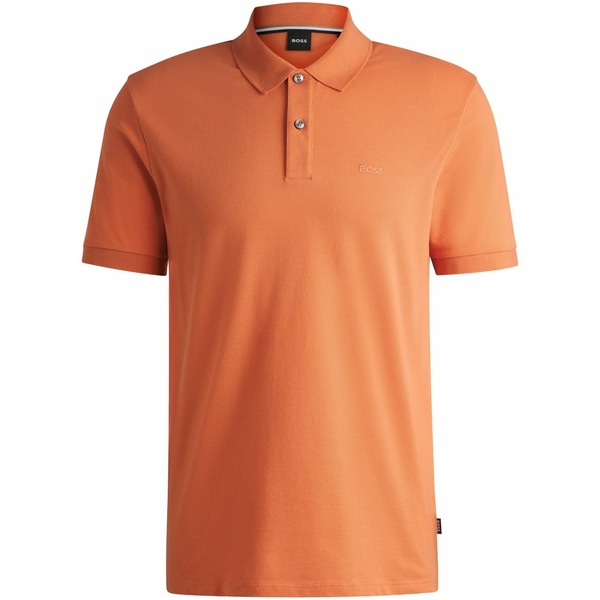 雇い主 メンズ スポーツシャツ トップス Pallas polo shirt  Orange