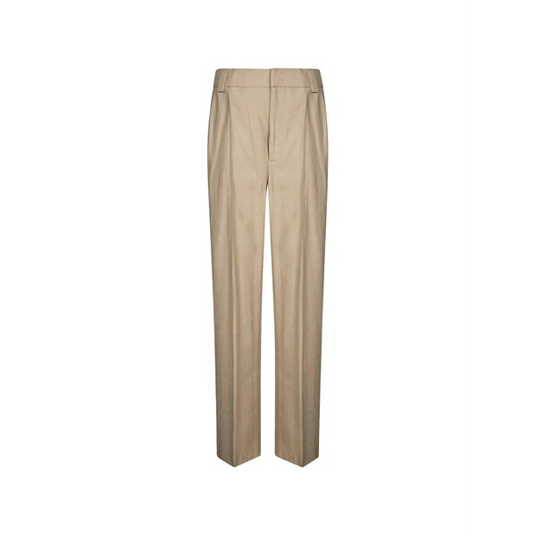 ドンダップ レディース 心地よいズボン下 ボトムス Pressed-crease trousers Neutrals
