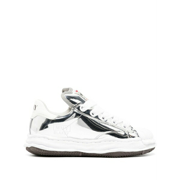 ミハラヤスヒロ メンズ スニーカー シューズ Blakey original sole chunky sneakers Silver|asty