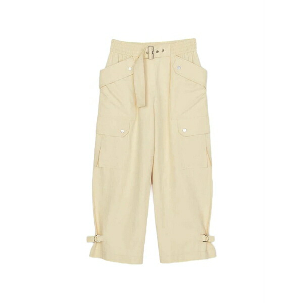 スリーワンフィリップリム レディース 心地好いズボン下 ボトムス Belted pocket trousers Neutrals