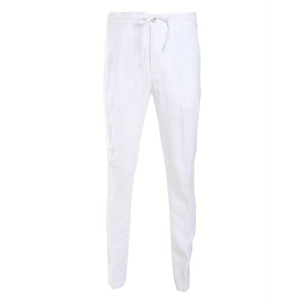 １２０％リノ メンズ 心地好いズボン下 ボトムス Drawstring-waist trousers White