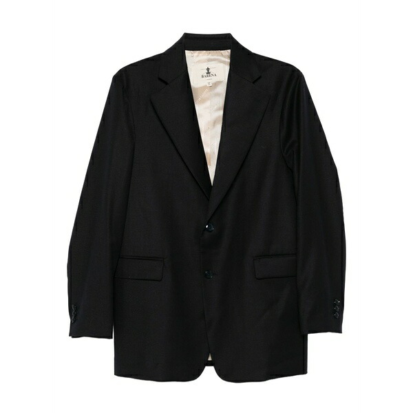 バレナ レディース 上衣＆上衣 アウター Two-button notch-lapel blazer Blue