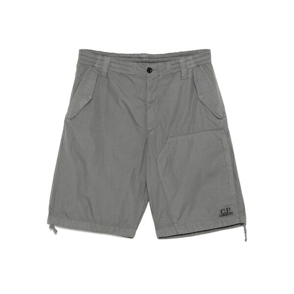 シーピーカンパニー メンズ 心地よいズボン下 ボトムス Ripstop cotton shorts  Grey