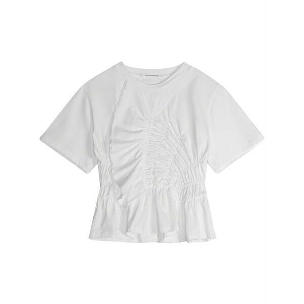 セシリー・バンセン レディース Tシャツ トップス Ace t-shirt White｜asty