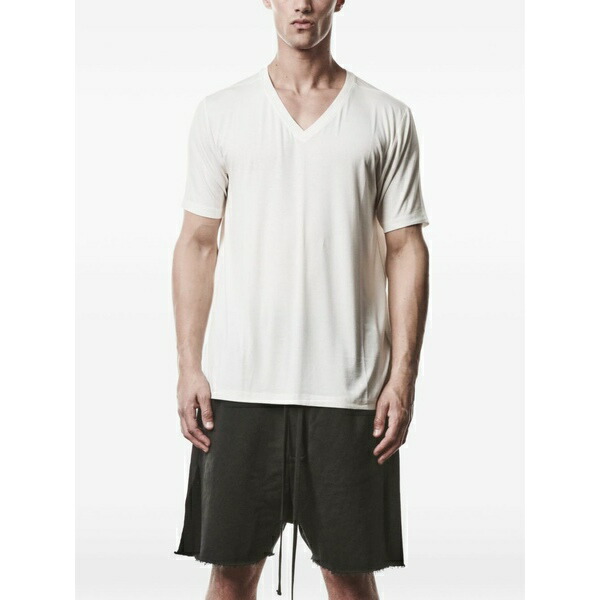 トム・Cr メンズ ティーシャツ トップス V-neck t-shirt Neutrals
