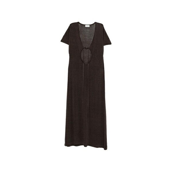 パロッシュ レディース 衣裳 トップス Cut-out maxi dress Brown