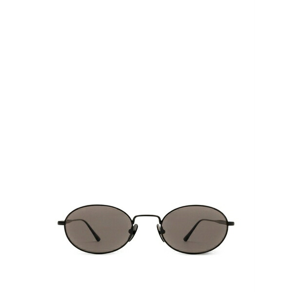 チミ メンズ サングラス・アイウェア 付属物 Titan oval-frame sunglasses Black