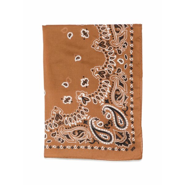 デスティン メンズ えり巻き・袈裟・えり巻き 付属物 Paisley-print bandana scarf Brown