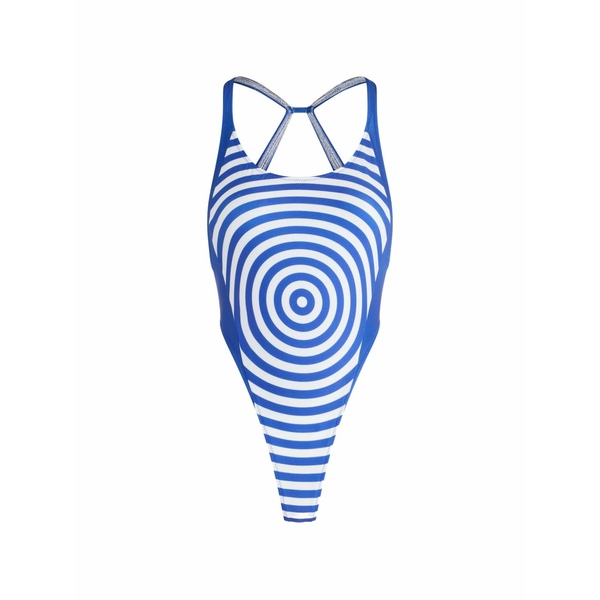 ジャン極点 ゴルチエ レディース 衣裳 トップス The blue target swimsuit Blue